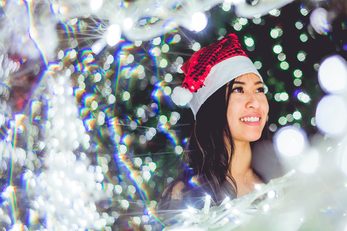 fractals-girl-christmas-lights-purple-lens-flare-white-portrait